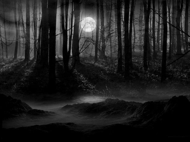 dark-night-full-moon