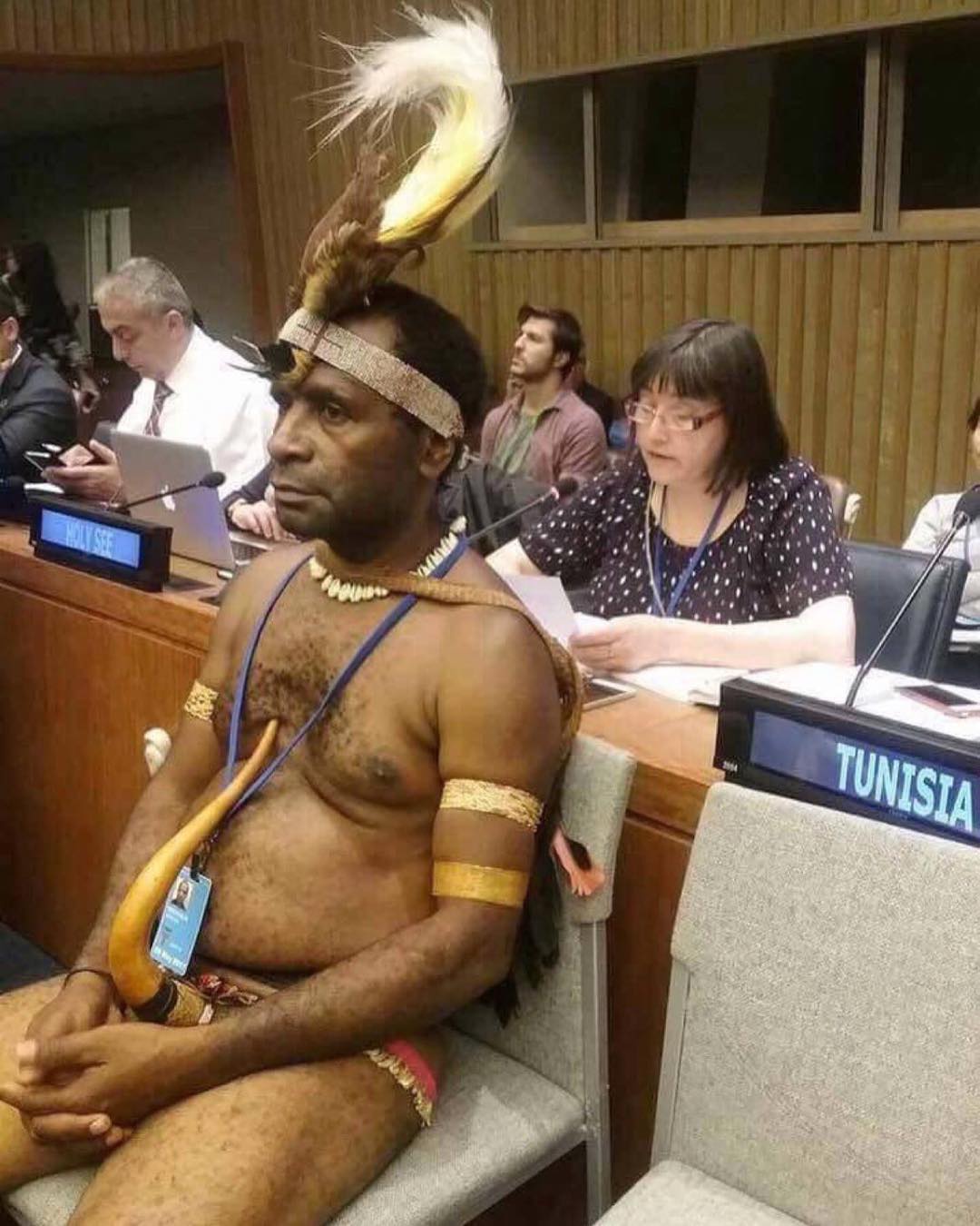 Представитель Папуа новой Гвинеи в ООН