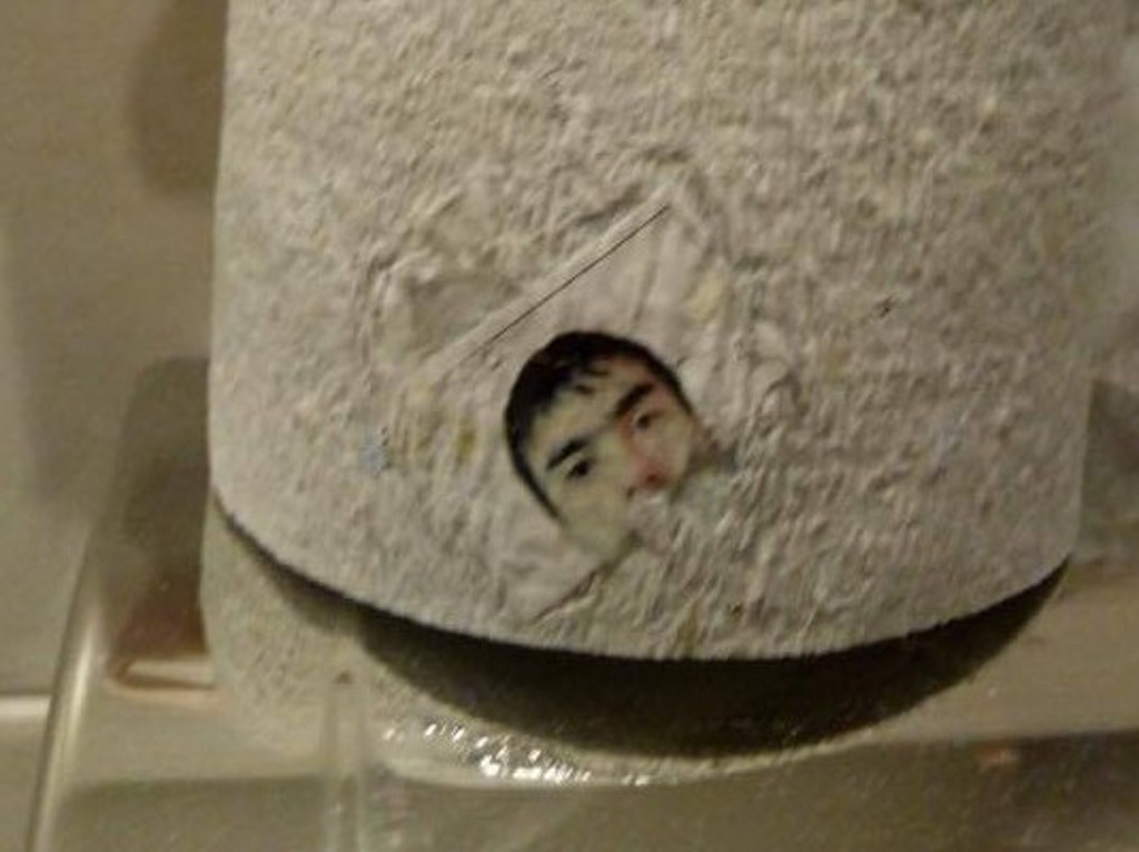 Фото на туалетной бумаге