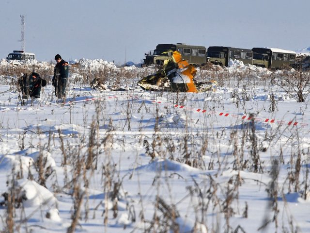 Последствия крушения Ан-148 в Московской области