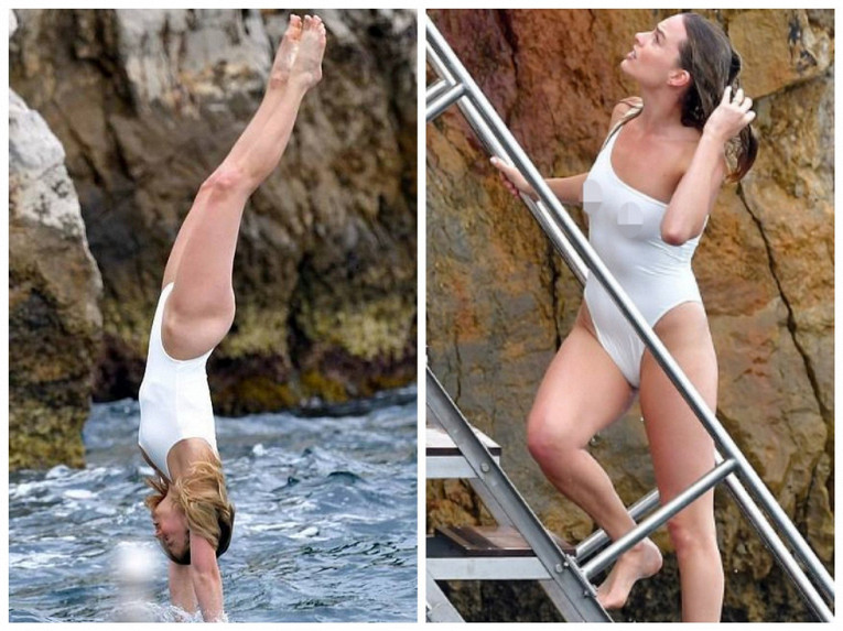 Папарацци засняли шикарную фигуру актрисы Марго Робби во время купания. 