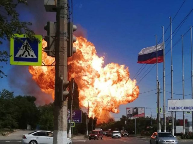 взрыв