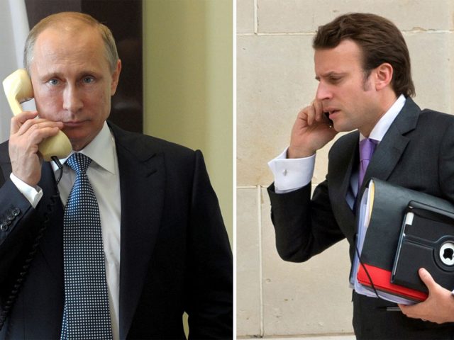 Путин-Макрон